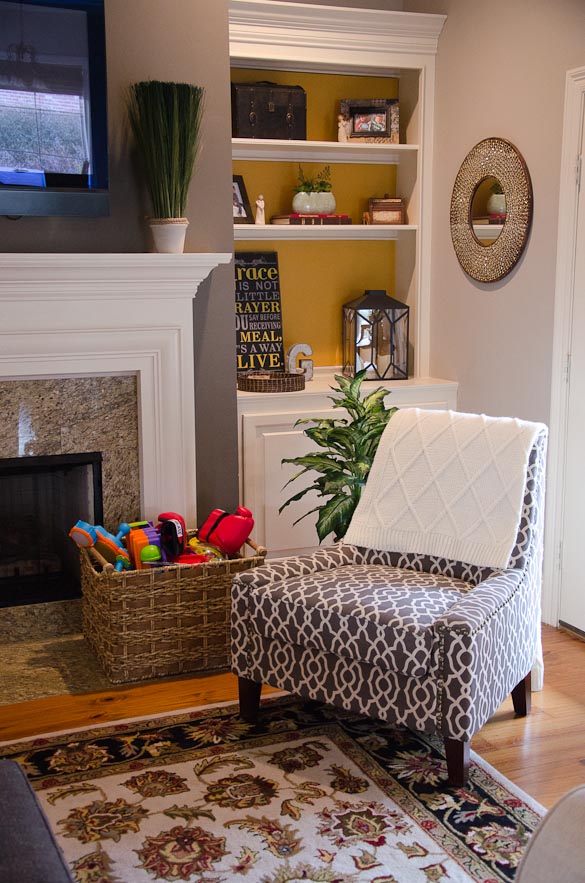 Home Tour Sauder Nico Accent Chair (Design Challenge)