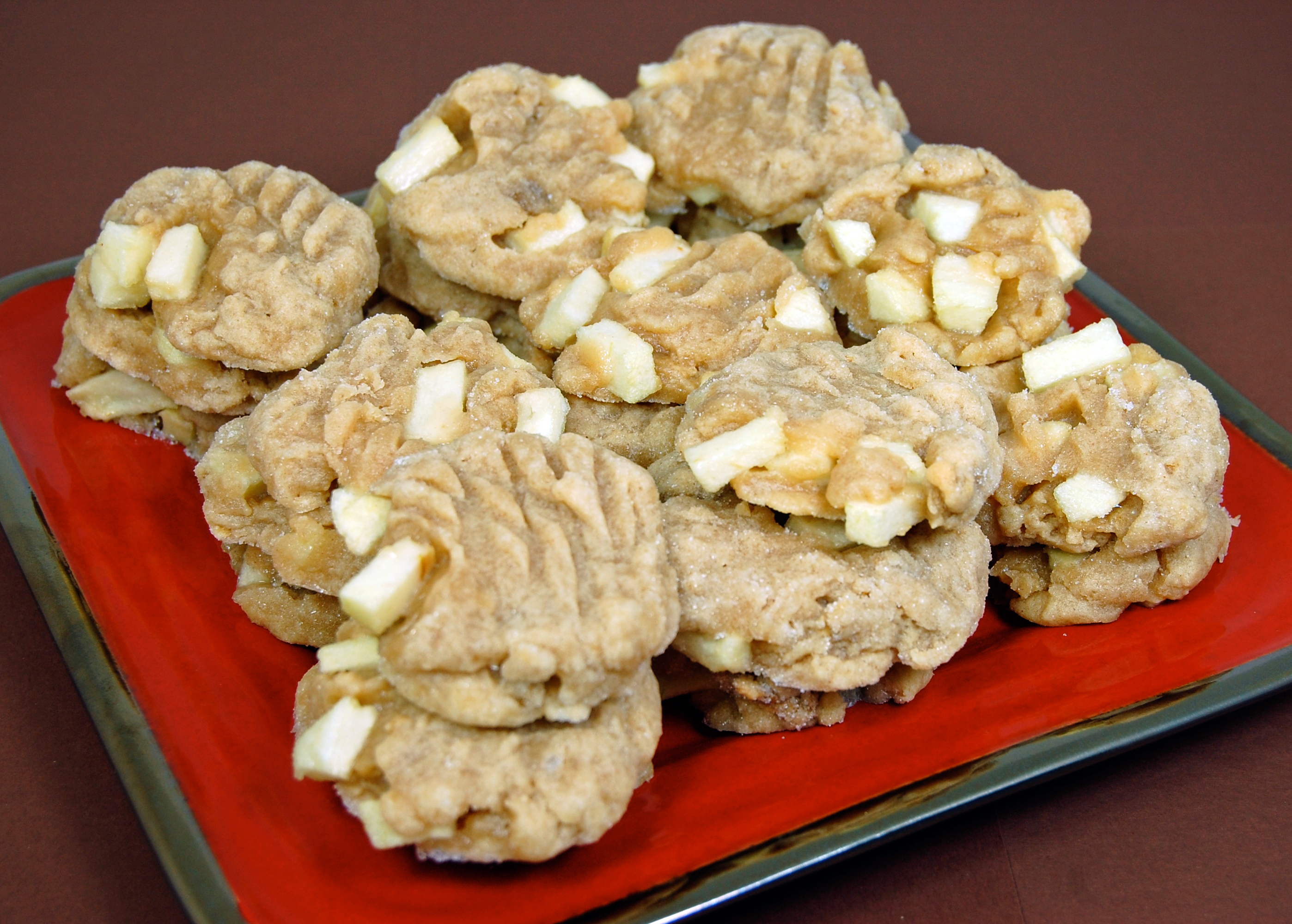 Apple Dippin' Peanut Butter Cookies 2