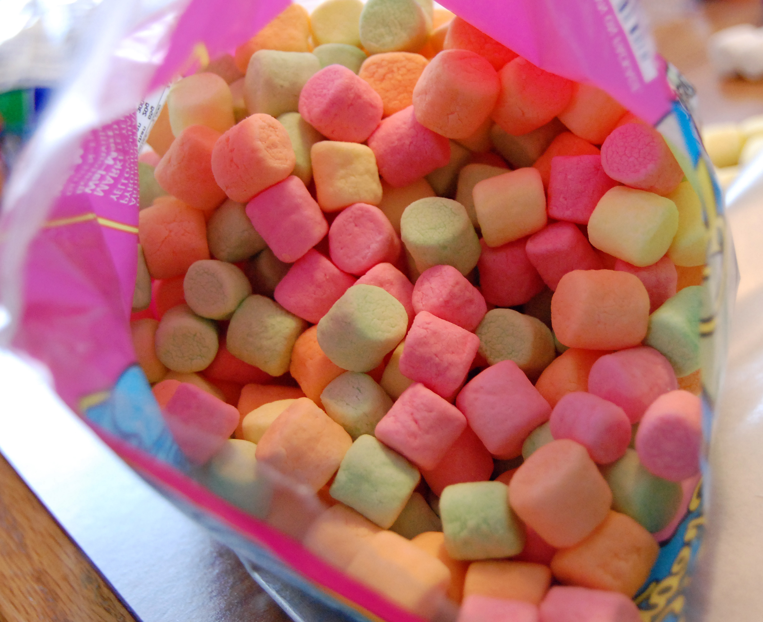 Multi-colored Marshmallows