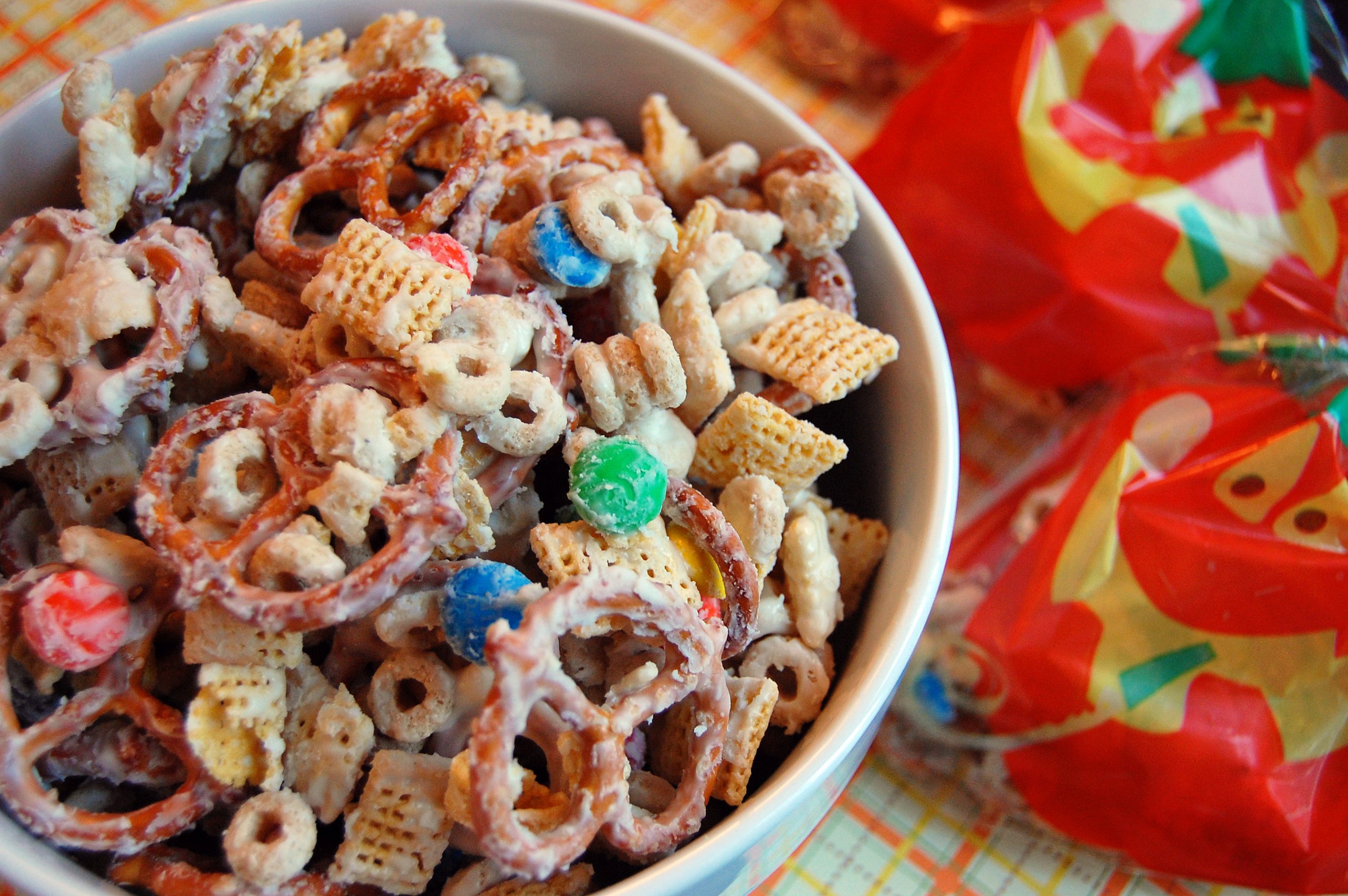 White Chocolate Chex Mix