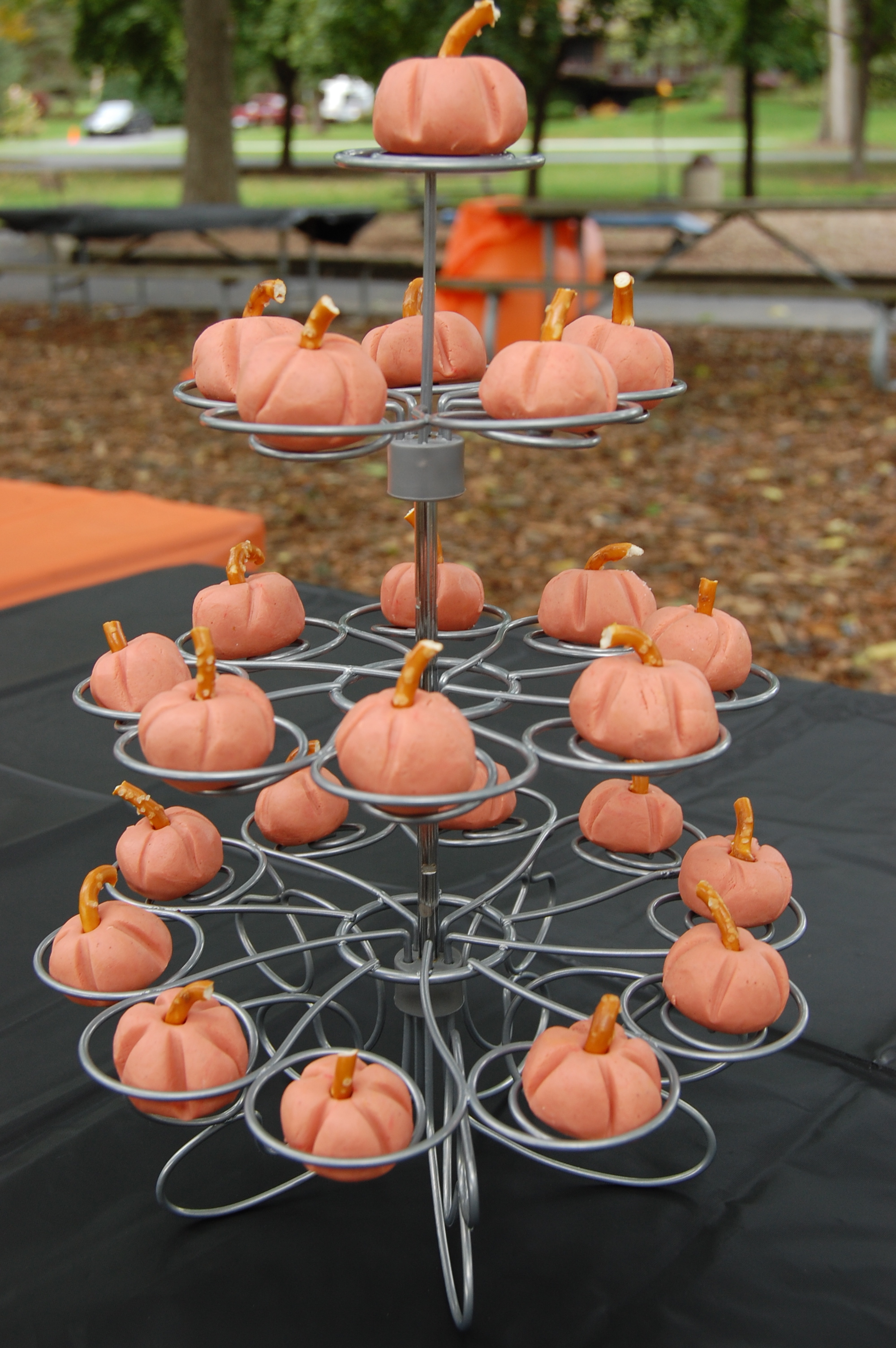 Mini Pumpkin Tower
