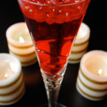 Pomegranate Champagne is a quick festive drink to ring in the new year. Pomegranates rise to the top with the push of your bubbly champagne, making for a beautiful classy drink!