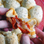 Cheesy pepperoni pizza bites are the perfect appetizer for any occasion. The best finger food for both kids and adults!