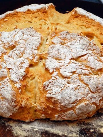 loaf of irish soda bread