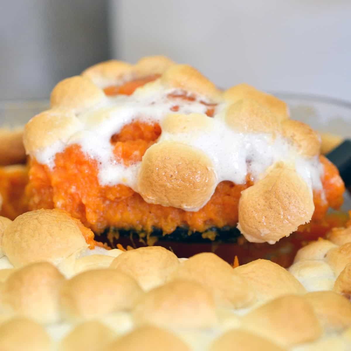 Sweet Potato Casserole with Marshmallows - THE BEST!