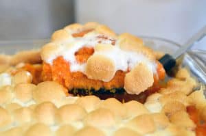 Sweet Potato Casserole with Marshmallows - THE BEST!