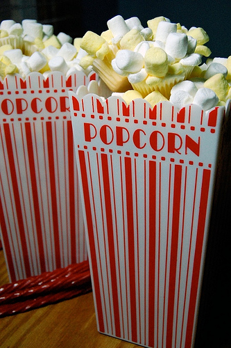 Popcorn Cupcakes