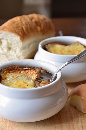 Guinness and Onion Soup