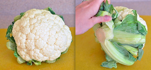 How To Cauliflower Step 1
