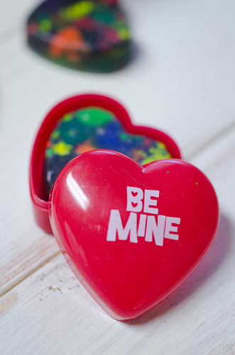Valentine Heart Crayon 2