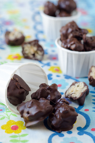 Chocolate Covered Crispy Poppers 2