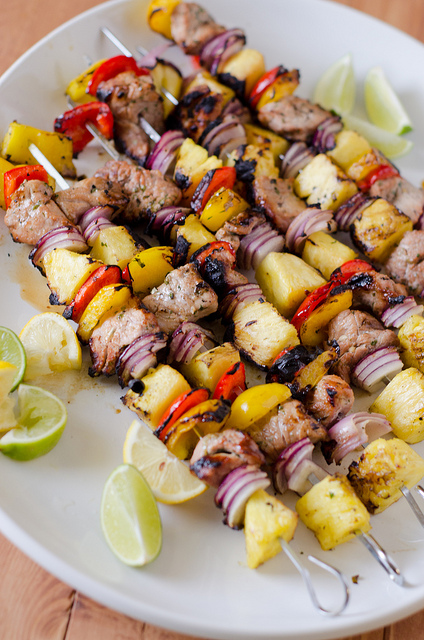 Grilled Pork Kabobs