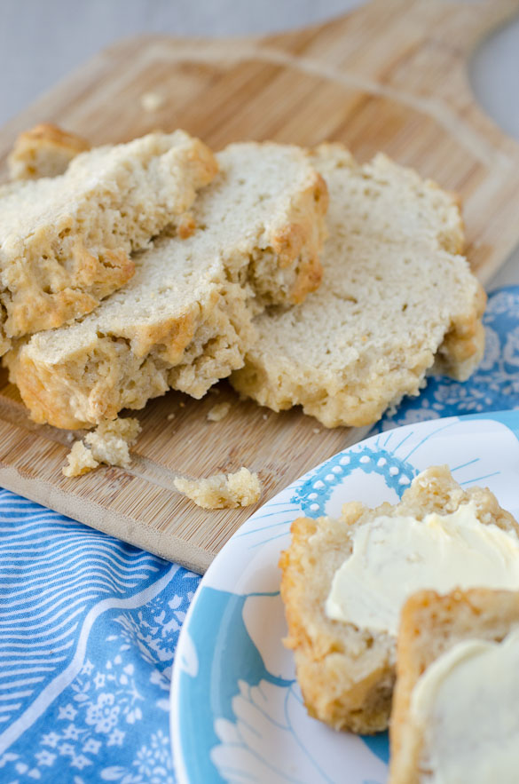 Homemade Buttery Beer Bread. The ultimate quick bread.