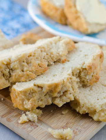 Homemade Buttery Beer Bread. The ultimate quick bread.