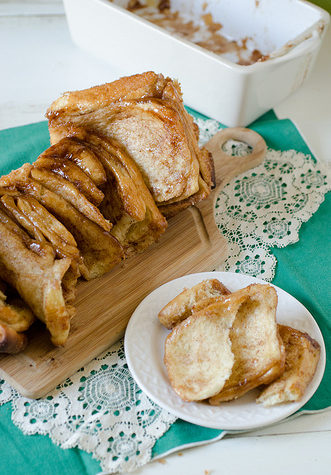 Cinnamon Sugar Pull Apart Bread