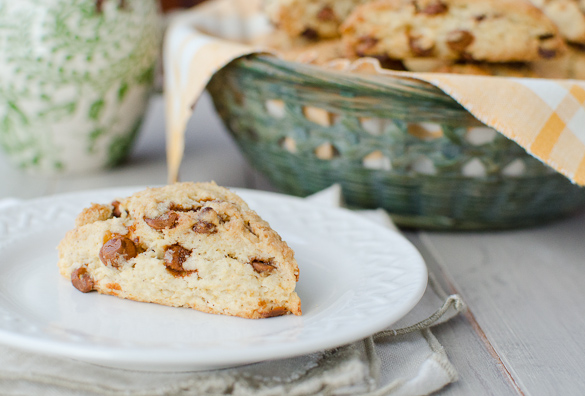 These cinnamon chip scones are soft and airy on the inside, and packed full of flavor with a crispy edge. Simple ingredients, simple steps, incredible taste. 