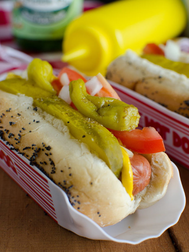 ChicagoStyle Hot Dog Story Easy Recipes for Family Time Seeded At