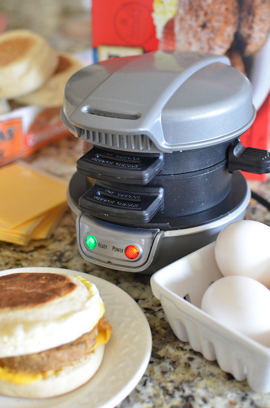 Hamilton Beach Breakfast Sandwich Maker [Giveaway!] Easy Recipes for