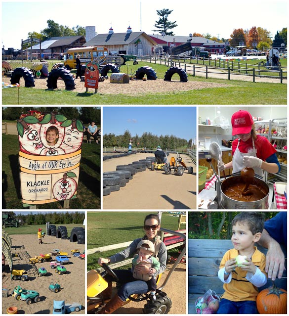 Located just over 30 minutes northeast of Grand Rapids, MI, Klackle Orchards is a great place to take your family this fall for wagon rides, apple and pumpkin picking, donuts and cider and a whole bunch of other family fun activities.