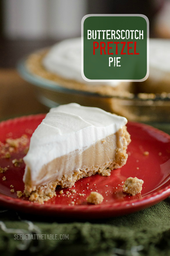 Sweet and Salty Butterscotch Pie by SeededAtTheTable.com