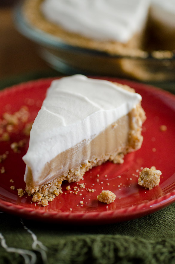 Butterscotch Pretzel Pie - sweet and salty combo by SeededAtTheTable.com