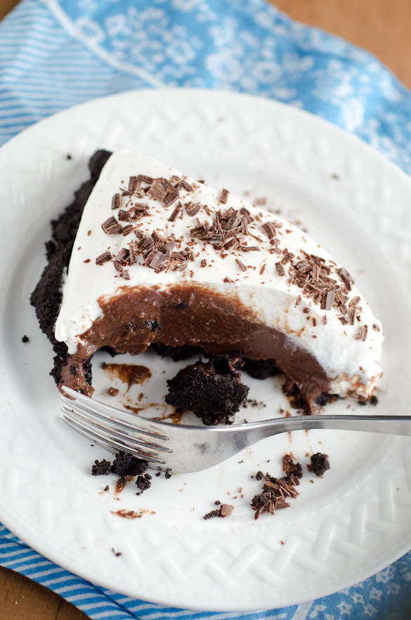 Double-Chocolate Cream Pie by SeededAtTheTable.com