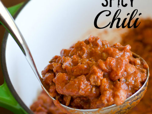 Sweet And Spicy Chili