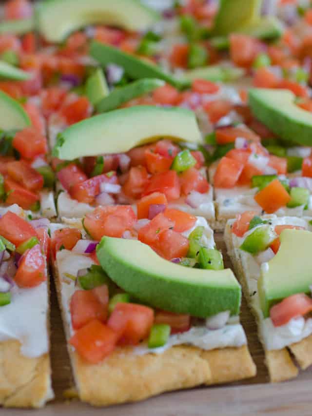Fresh Salsa and Cream Cheese Pizza Story Easy Recipes for Family Time
