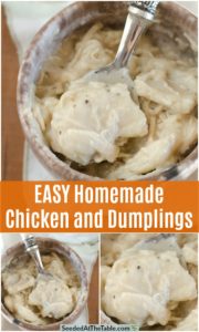 Easy Homemade Chicken and Dumplings Recipe