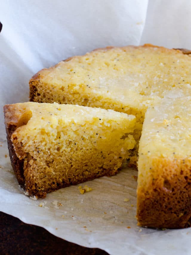 Slow Cooker Lemon Poppy Seed Cake Story Easy Recipes for Family Time