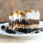 Chocolate Oreo Peanut Butter Dream Dessert by @SeededTable