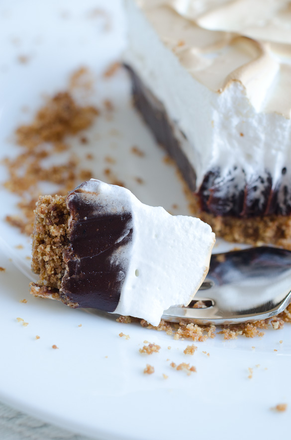 S'mores Coffee Pie