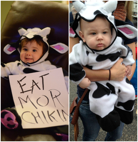 Chick-fil-a Cow Halloween Costume