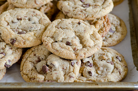 Brown Butter Toffee and Chocolate Chip Cookies
