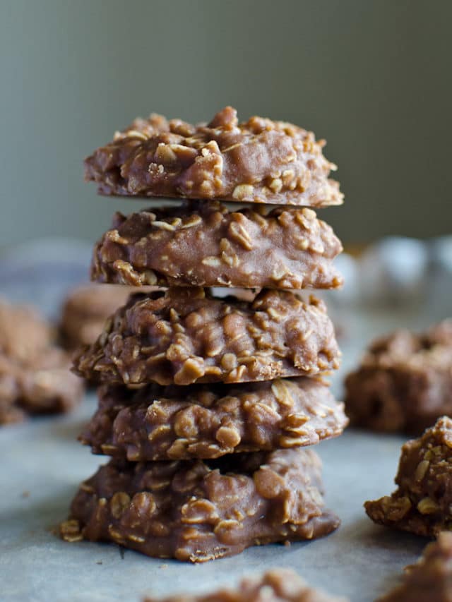 No Bake Chocolate Oatmeal Cookies Story Easy Recipes for Family Time