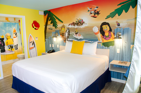 Legoland Beach Retreat - a look inside the bungalows!