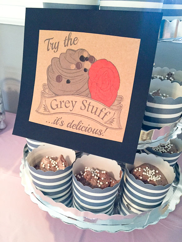 The Grey Stuff - recipe from Beauty and the Beast for your Disney princess party.