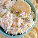 Million Dollar Dip - otherwise known as Neiman Marcus dip. Similar to pimento cheese dip, but much easier to make and only takes 5 minutes!