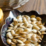 How to Roast Pumpkin Seeds - Save your pumpkin seeds and toast them in the oven for a quick and easy healthy snack!