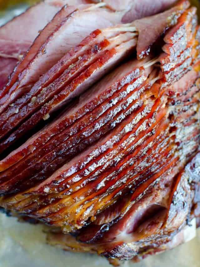 Oven Baked Ham with Homemade Glaze Story Easy Recipes for Family Time