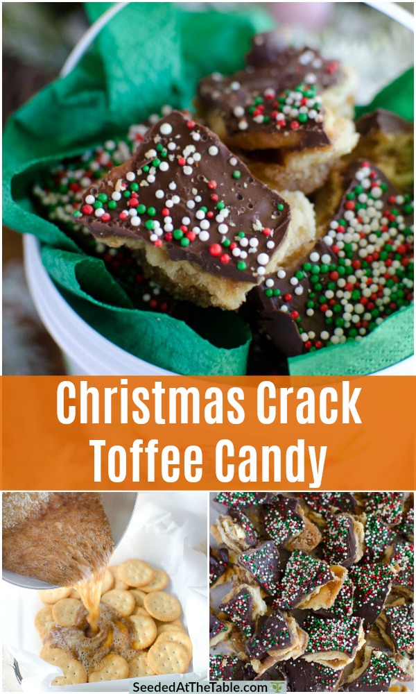 This Christmas crack recipe is the most delicious Christmas candy out there! Ritz crackers are coated with caramel and chocolate resulting in the EASIEST sweet and salty Christmas crack candy that no one can resist!