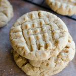 These are the BEST Classic Peanut Butter Cookies because they are soft and chewy resulting in a cookie that is irresistible! These old-fashioned cookies with criss-cross tops are SO good with few ingredients and simple steps.