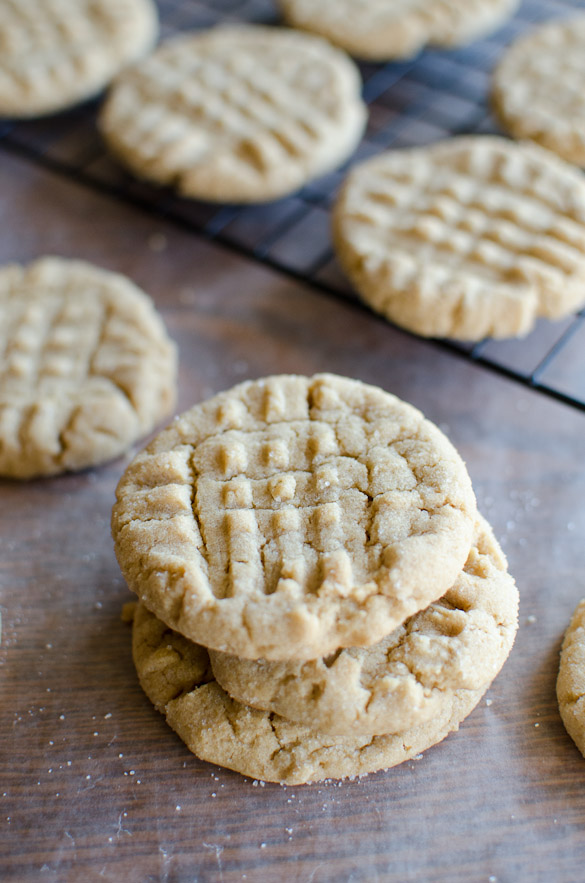 These are the BEST Classic Peanut Butter Cookies because they are soft and chewy resulting in a cookie that is irresistible! These old-fashioned cookies with criss-cross tops are SO good with few ingredients and simple steps.
