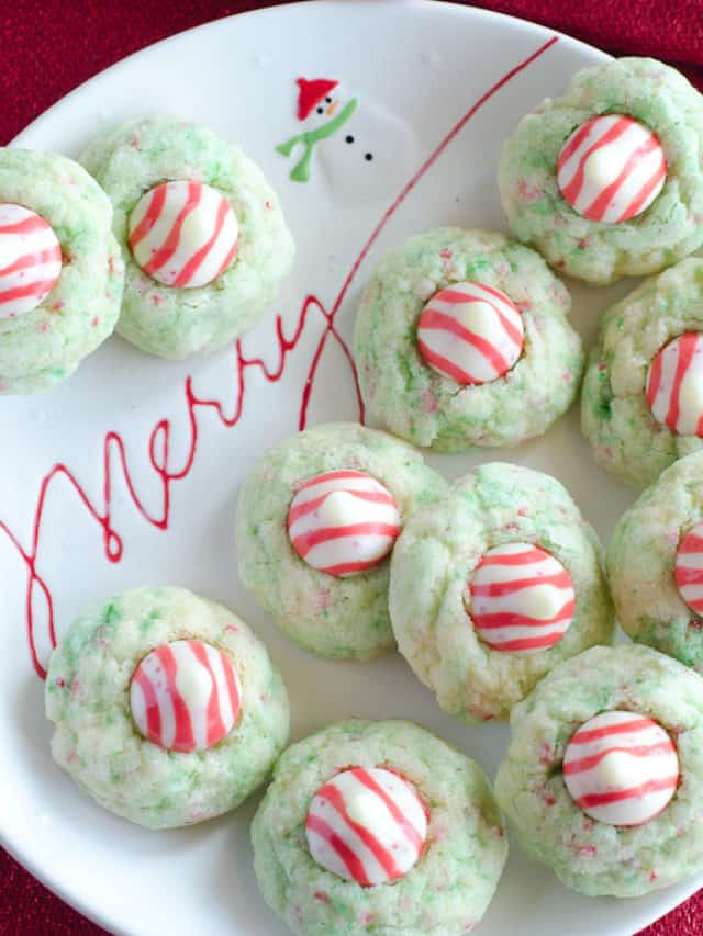 Candy Cane Blossom Sugar Cookies Easy Recipes for Family Time