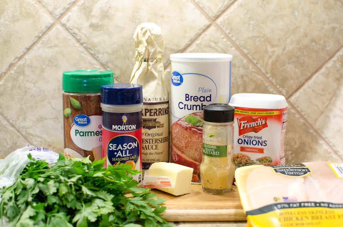 ingredients for chicken parmesan recipe