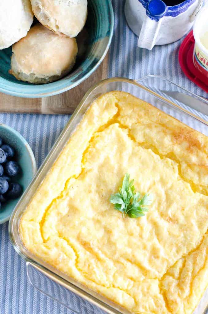 How to Make Grits Casserole Cheese grits in a dish!