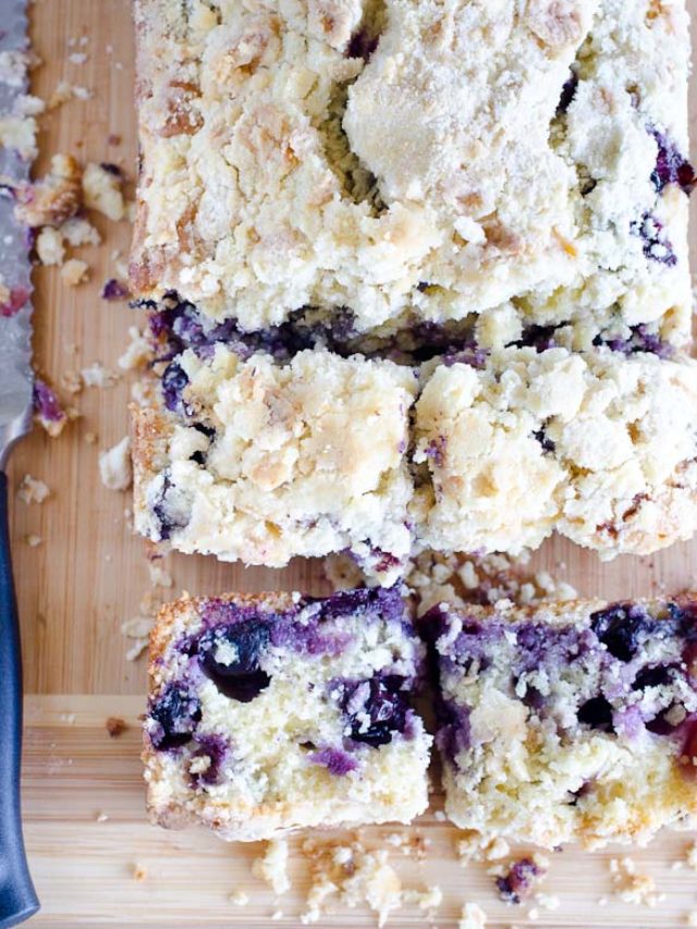 Blueberry Muffin Bread With Streusel Topping Story Easy Recipes for