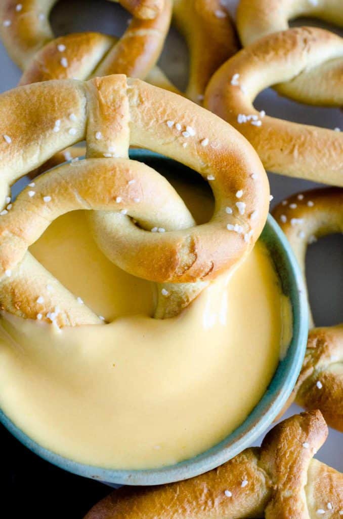 BEST Beer Cheese Dip for soft pretzels, sandwiches and burgers!