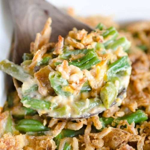 Easy Green Bean Casserole - Make for Thanksgiving and Christmas!