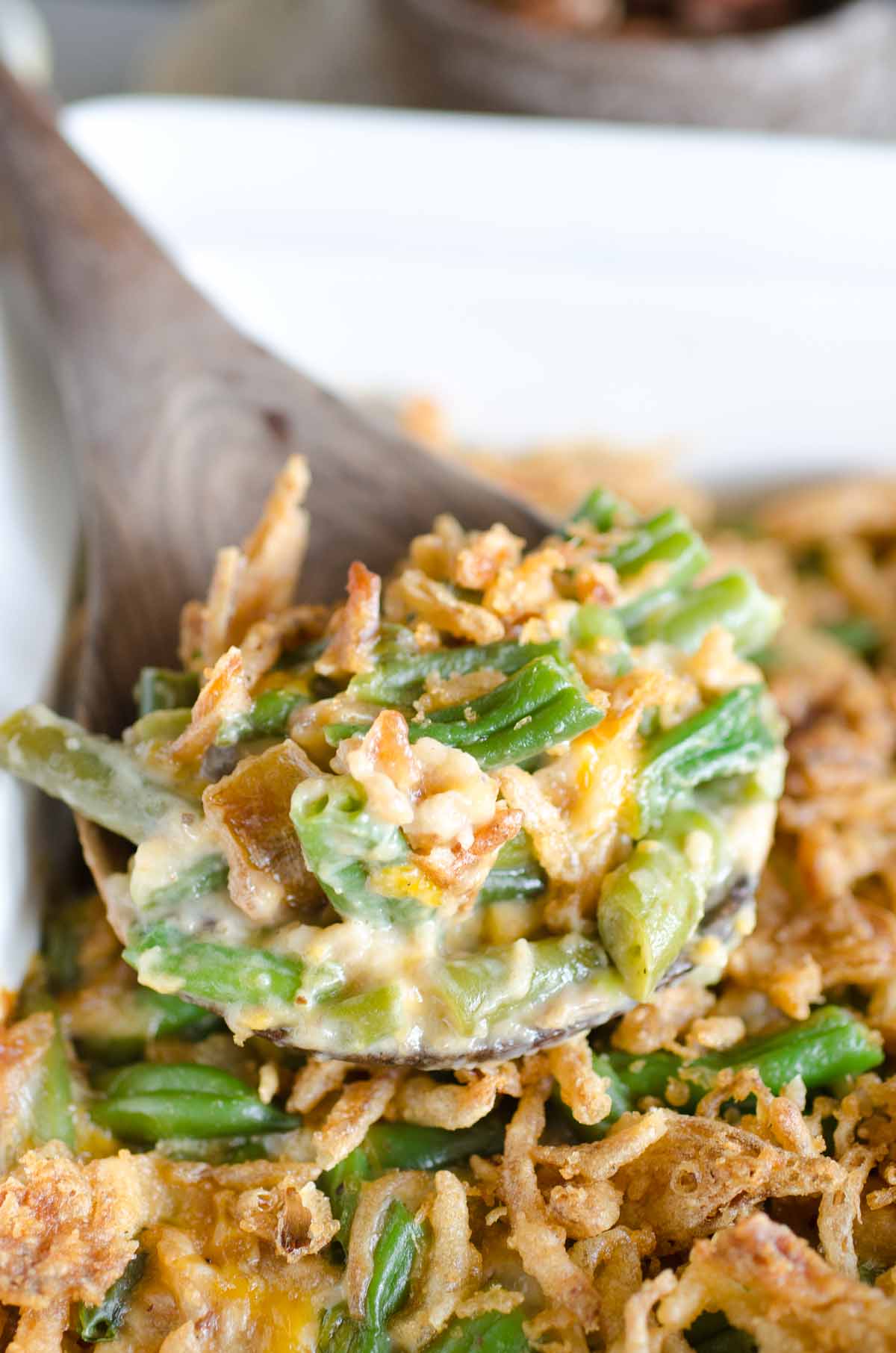 how to make green bean casserole without onions